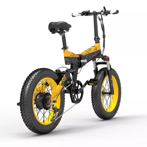 Bezior XF200 Folding Electric 1000W Bike - Pogo cycles UK -cycle to work scheme available