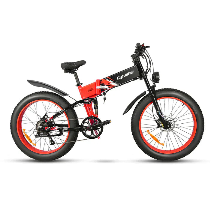 Cyrusher Bandit Folding Electric Bike - UK - Pogo Cycles