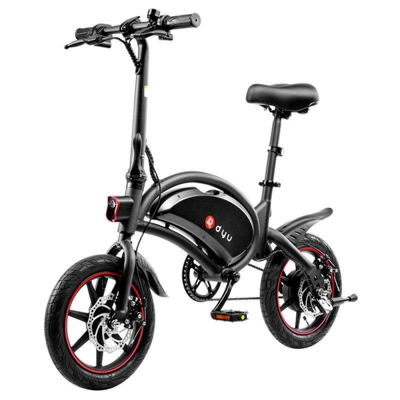 DYU D3F Upgraded Folding Electric Bike - Pogo cycles UK -cycle to work scheme available