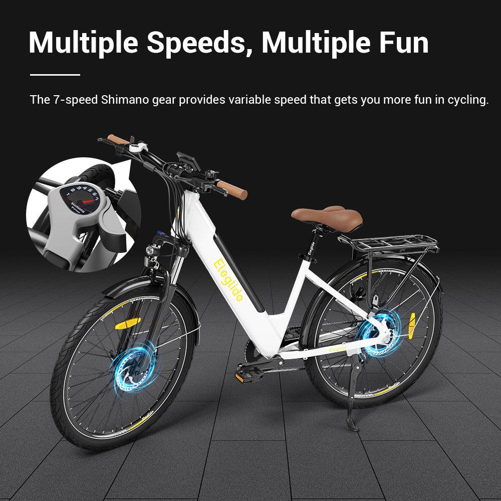 ELEGLIDE T1 STEP-THRU Electric Bike - UK - Pogo Cycles