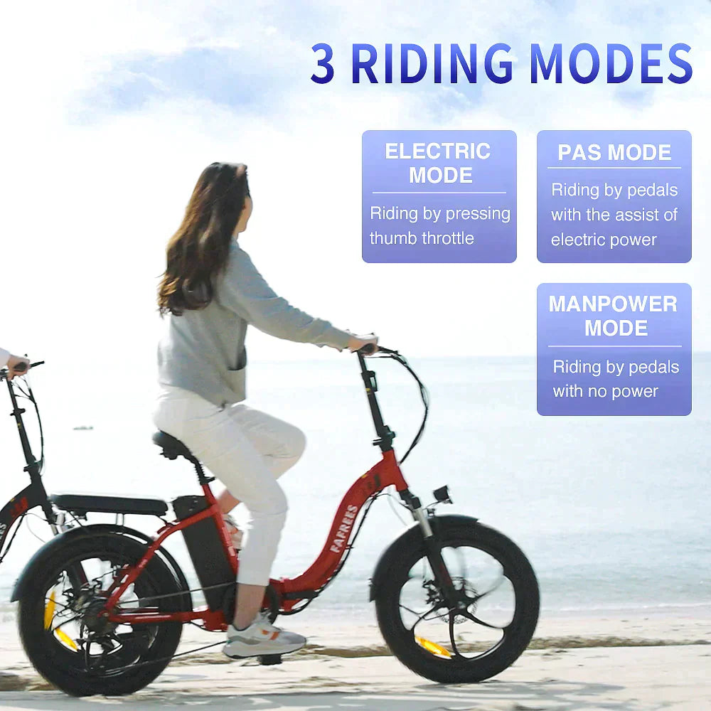 FAFREES F20 Folding Electric Bike - UK - Pogo Cycles