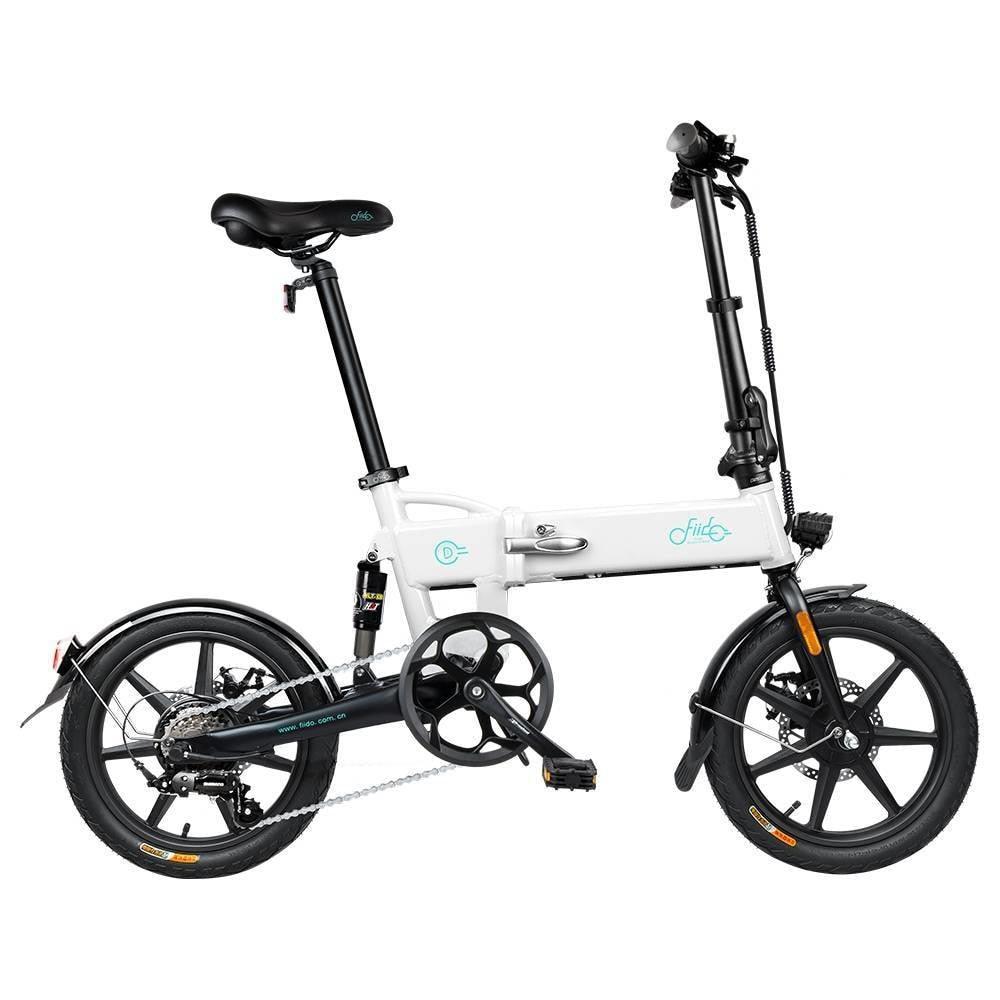 FIIDO D2S Electric Bike with mudguard and light - Pogo cycles UK -cycle to work scheme available
