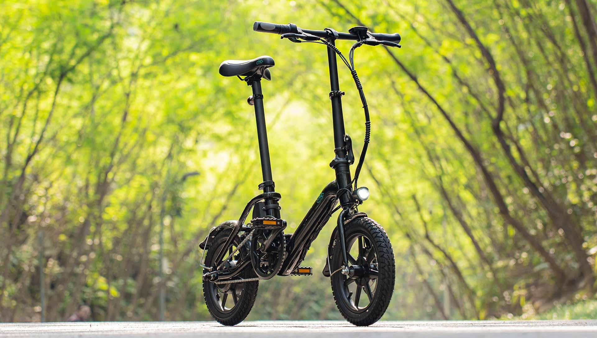 FIIDO D3 PRO Electric Bike with mudguard and light - UK - Pogo Cycles