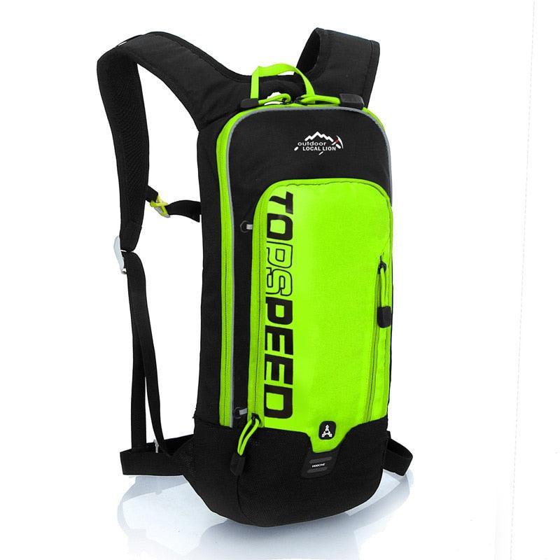 INOXTO 6L Cycling Bag Men's Women Riding Waterproof Breathable Bicycle - Green Backpack - Pogo Cycles