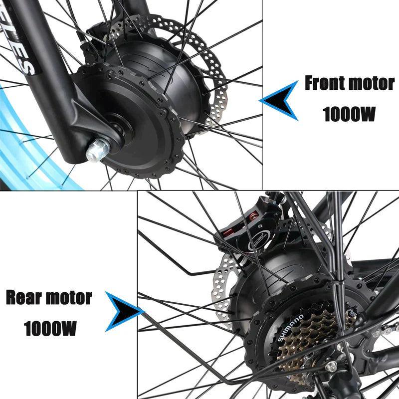 KETELES K800 2×1000W dual Motors Electric Bike - Pogo cycles UK -cycle to work scheme available