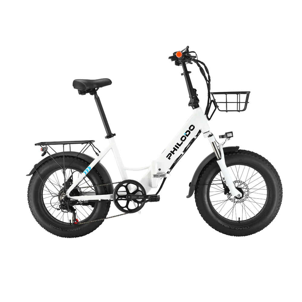 PHILODO H4 Foldable Step-Thru Fat Bike - Pogo cycles UK -cycle to work scheme available