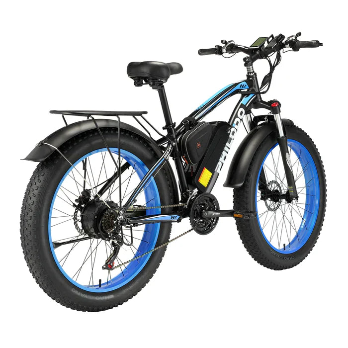 PHILODO H7 Pro All-Terrain Electric Fat Bike 26 Inch - Pogo cycles UK -cycle to work scheme available