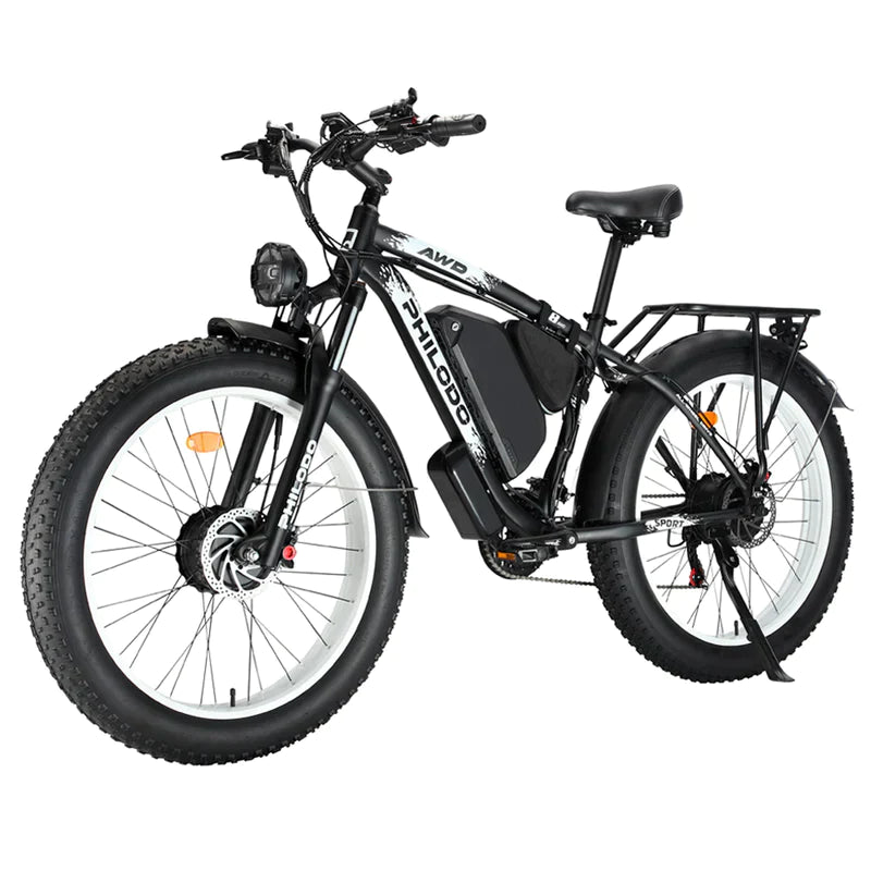 PHILODO H8 Dual Motor Fat Tire Bike-Preorder - Pogo cycles UK -cycle to work scheme available