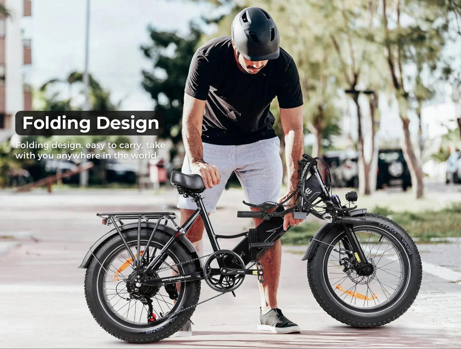 Samebike LOTDM200-II Electric Bike - Letscycle UK
