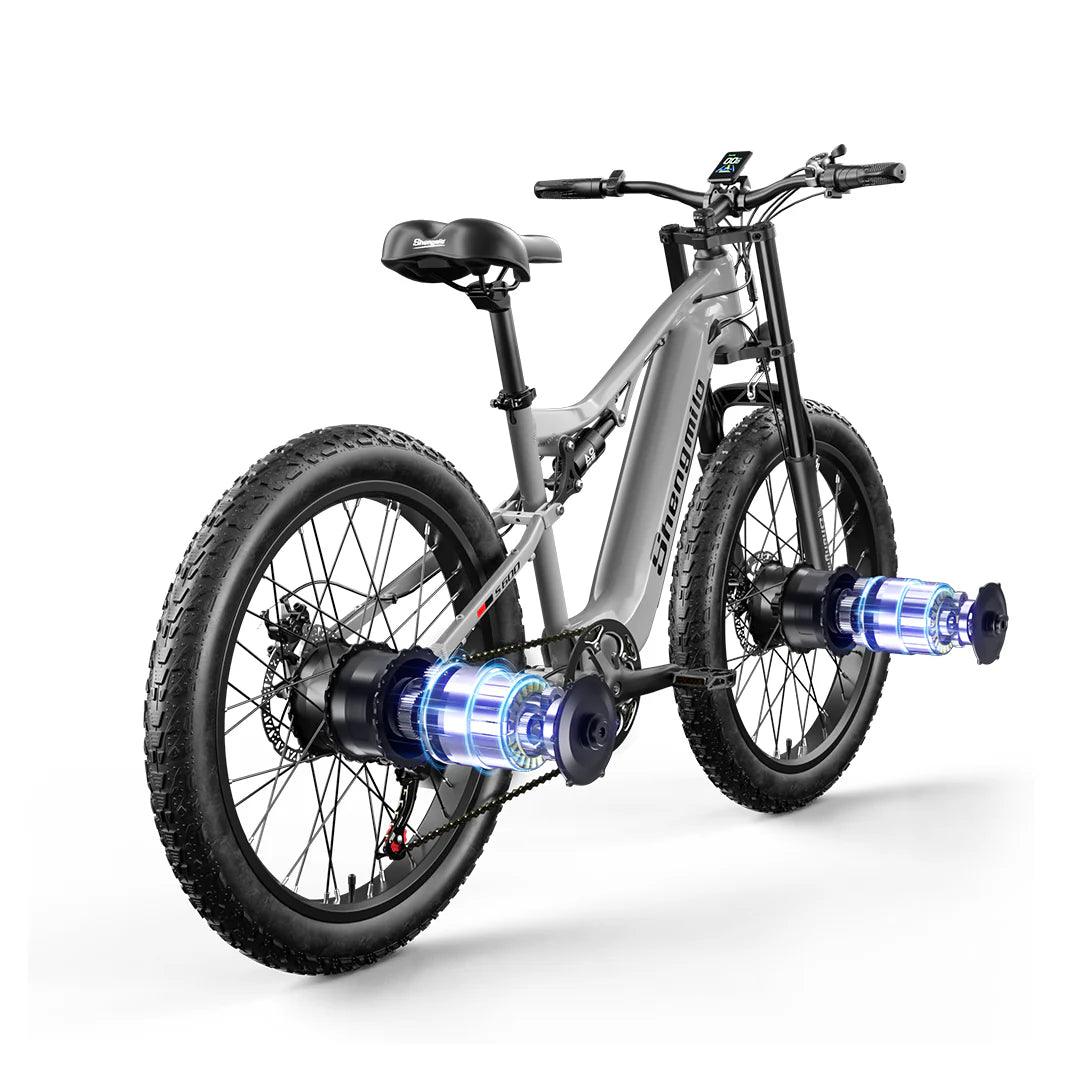 Shengmilo S600 2000W Dual Motor Electric Bike - UK - Pogo Cycles